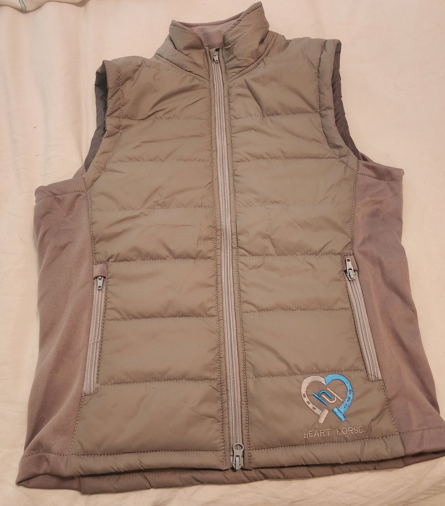 Heart Horse Puffy Vest