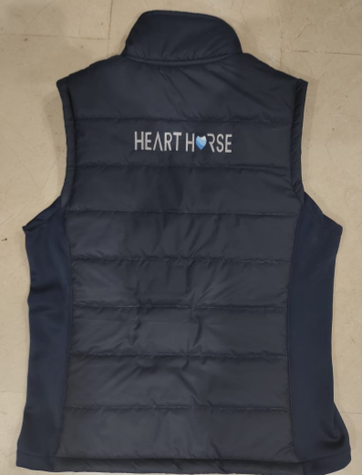 Heart Horse Puffy Vest