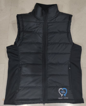 Heart Horse Puffy Vest