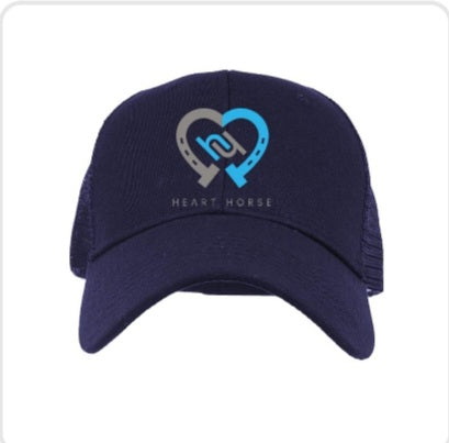 Heart Horse Trucker Hat w/Snapback