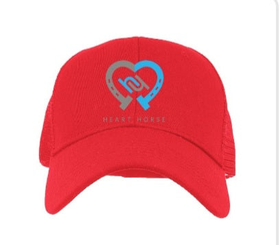 Heart Horse Trucker Hat w/Snapback