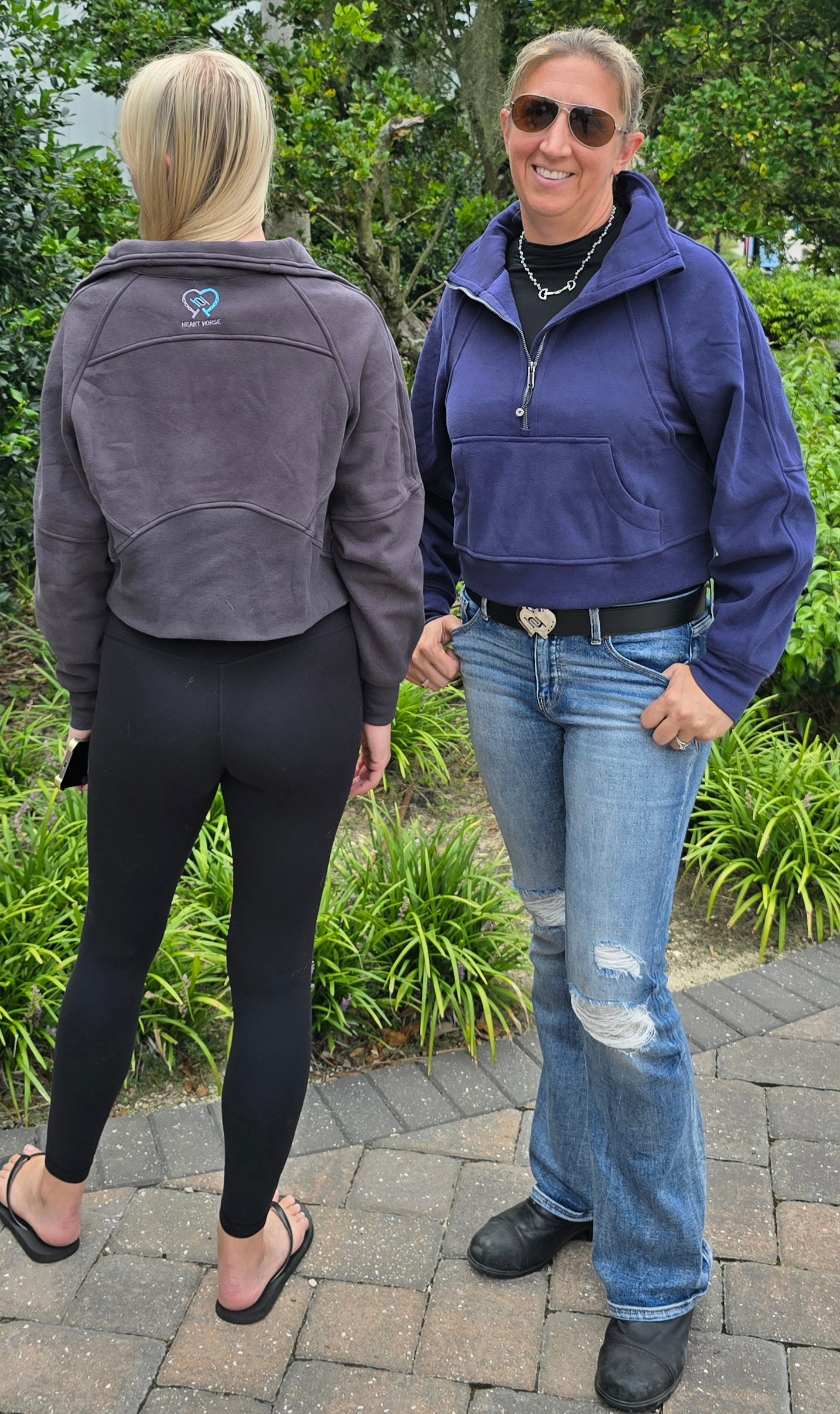 Malcolm Fleece Lined Cropped Sweatshirt