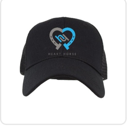 Heart Horse Trucker Hat w/Snapback