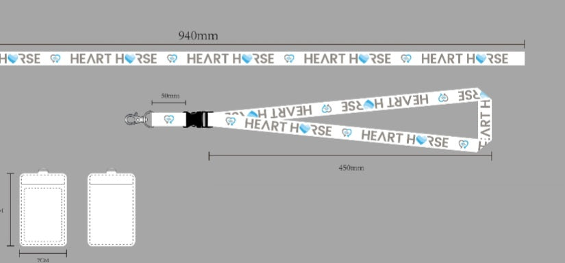 Louie Lanyard with Card holder