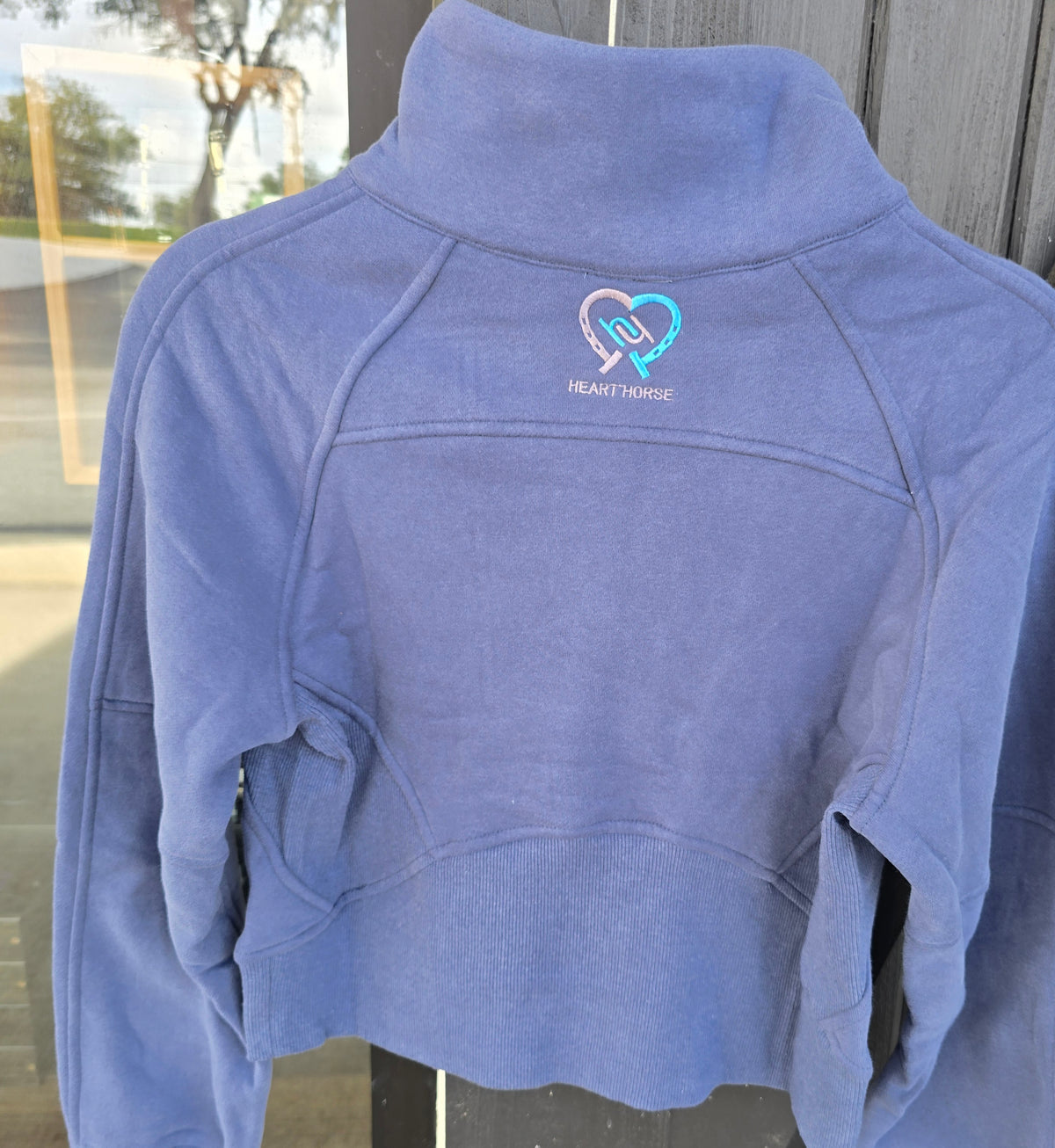 Malcolm Fleece Lined Cropped Sweatshirt