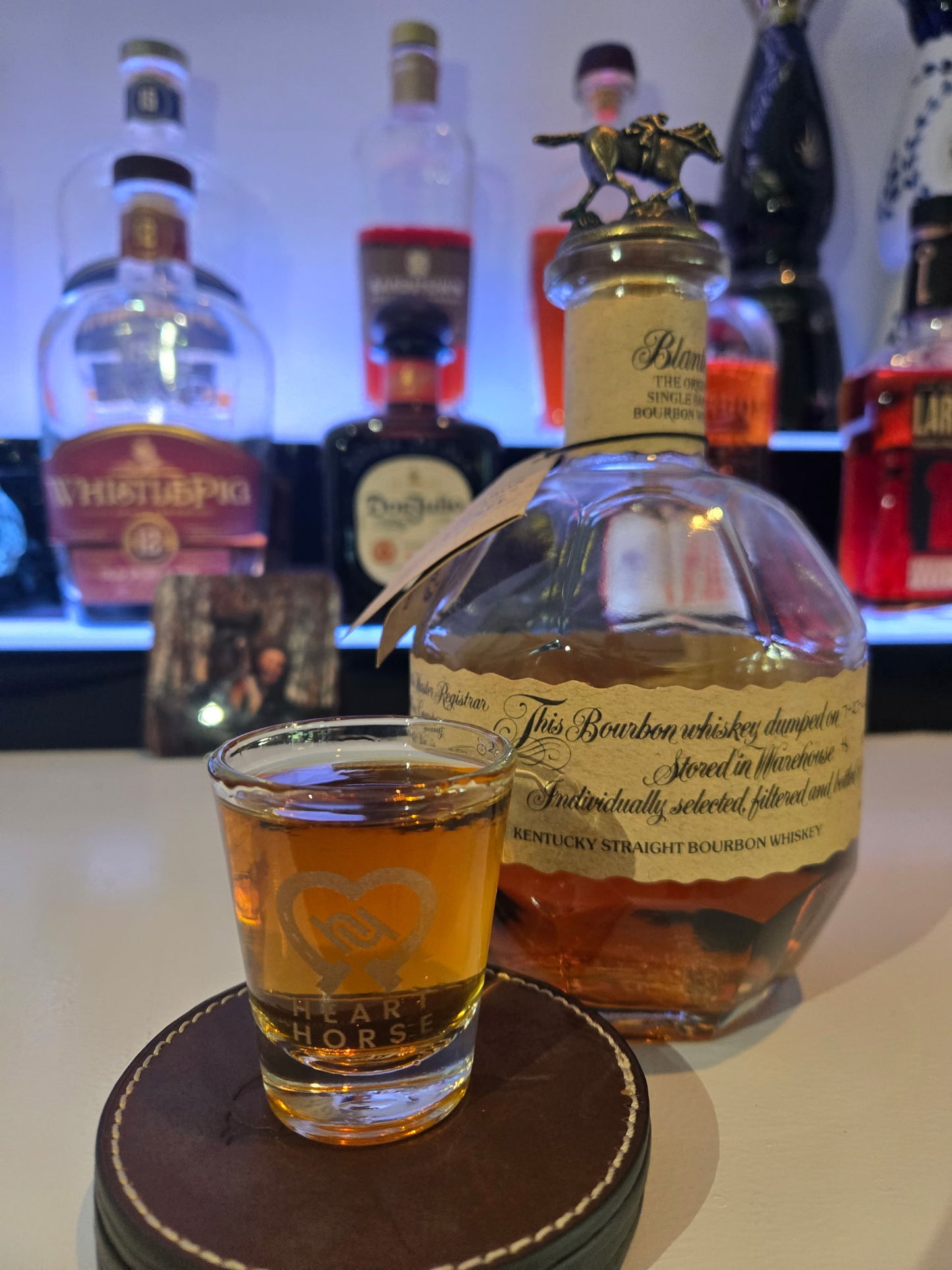 Heart Horse Shot Glass