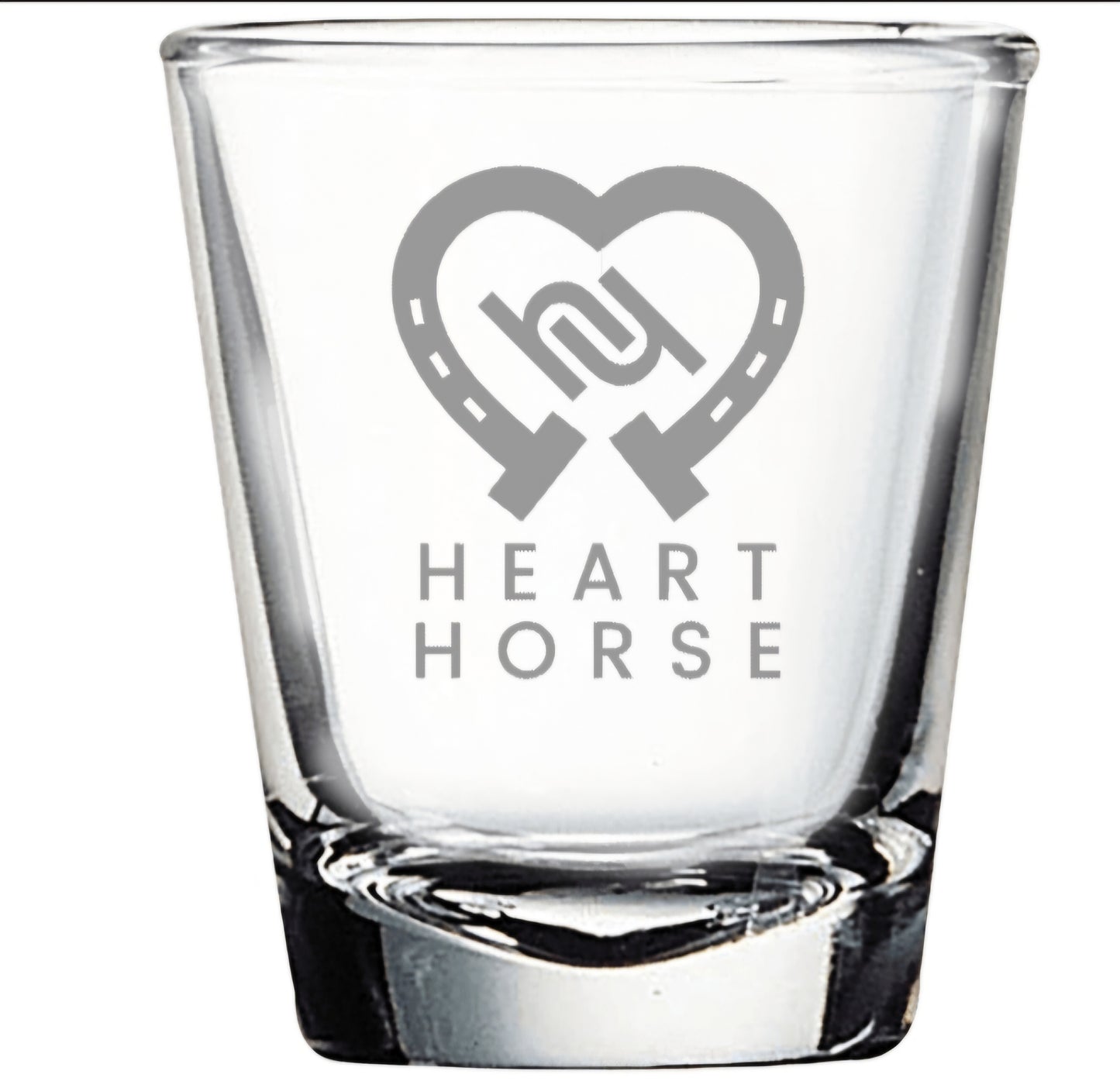 Heart Horse Shot Glass