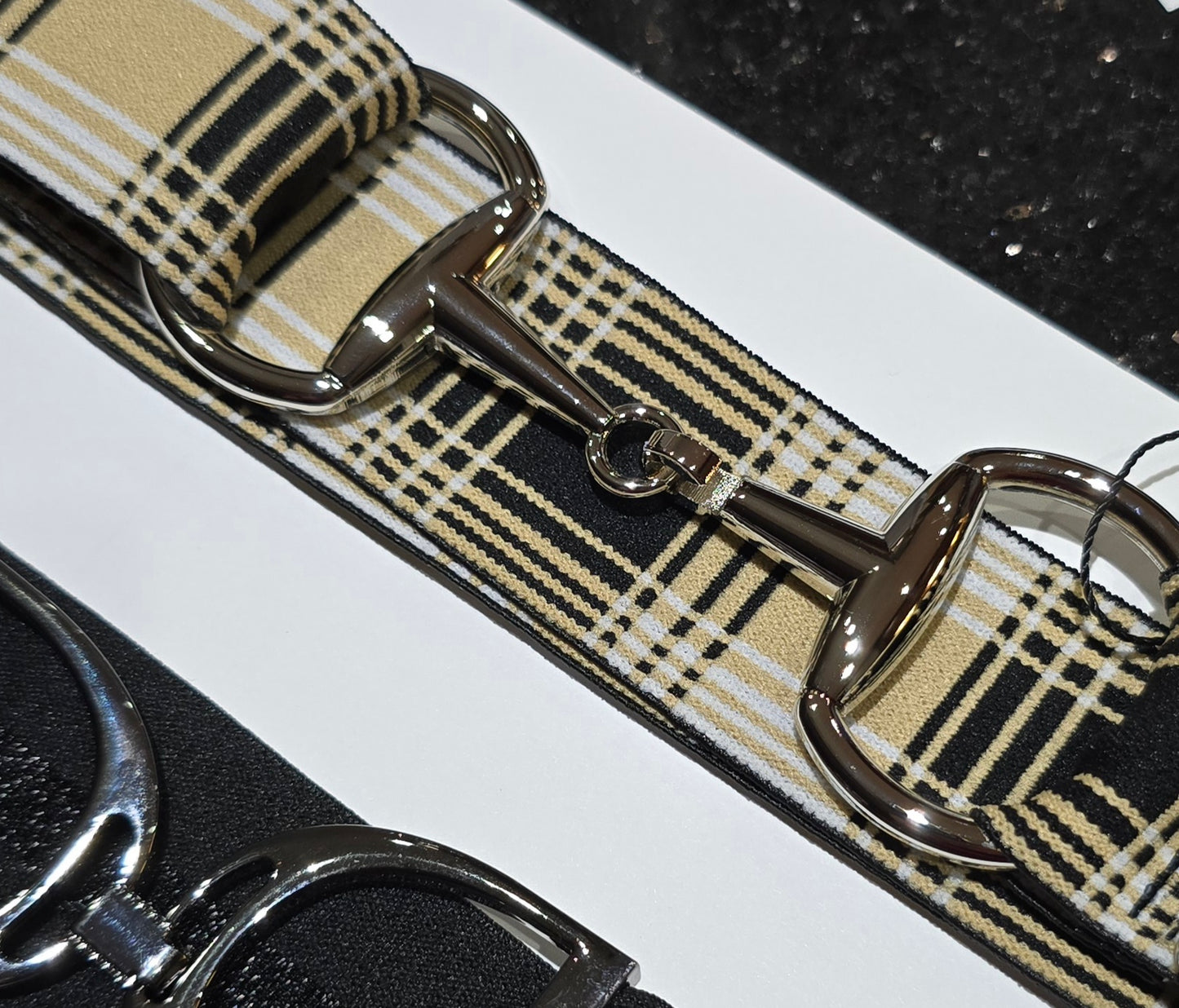 Smoke Stretchy, Adjustable Belt