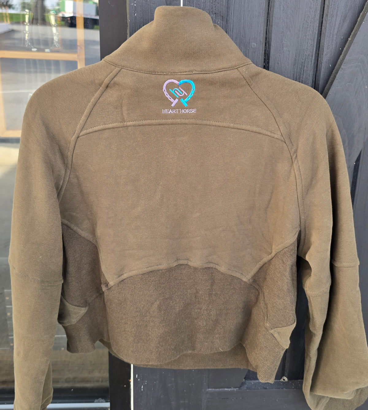 Malcolm Fleece Lined Cropped Sweatshirt
